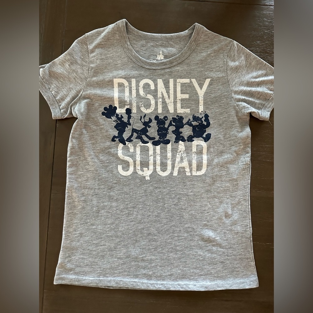 Women Disney Squad  Gray TShirt XS